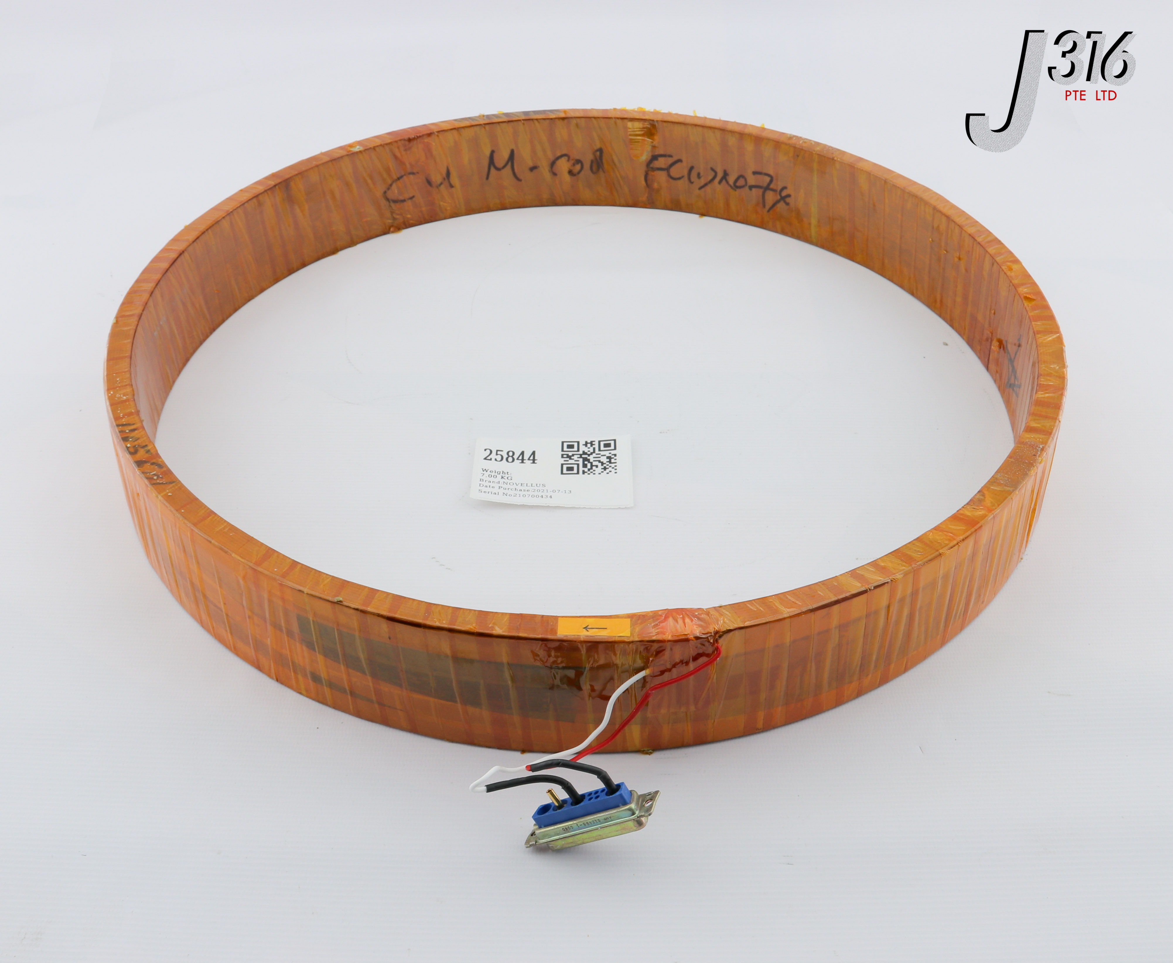 サンプル 25844 NOVELLUS COIL ADAPTOR RING, 45CM 02-150083-00 | eBay